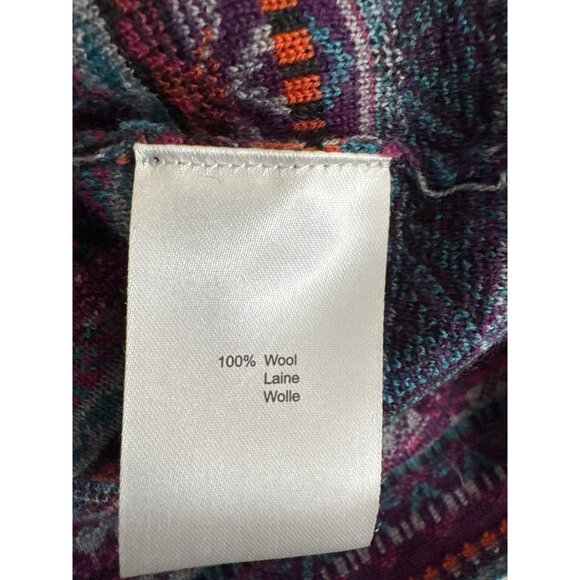 Krimson Klover ziggy FairIsle Wool Southwestern Skirt Size Large - Picture 4 of 5